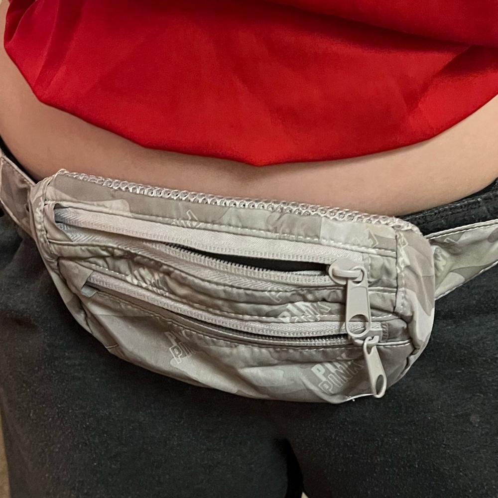 light camo Fanny pack from Pink